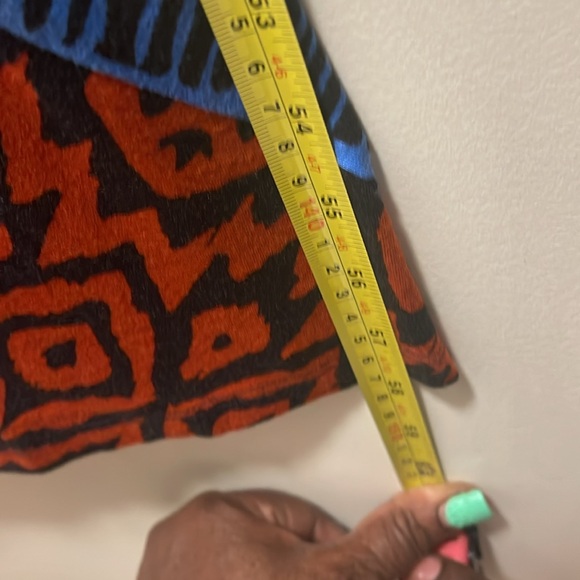 Maxi Length Soft Surroundings Dress Size Large.Abstract Print - Picture 6 of 6